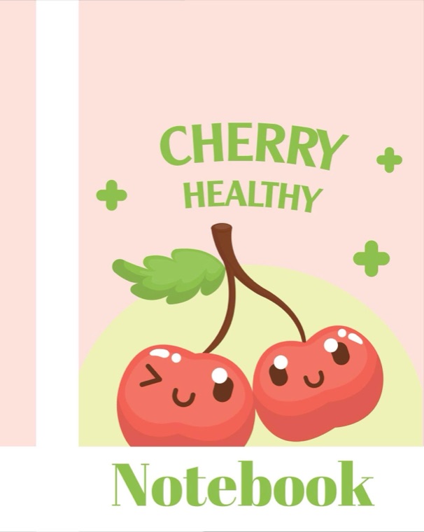 Bìa vở kẻ ngang Cherry Healthy
